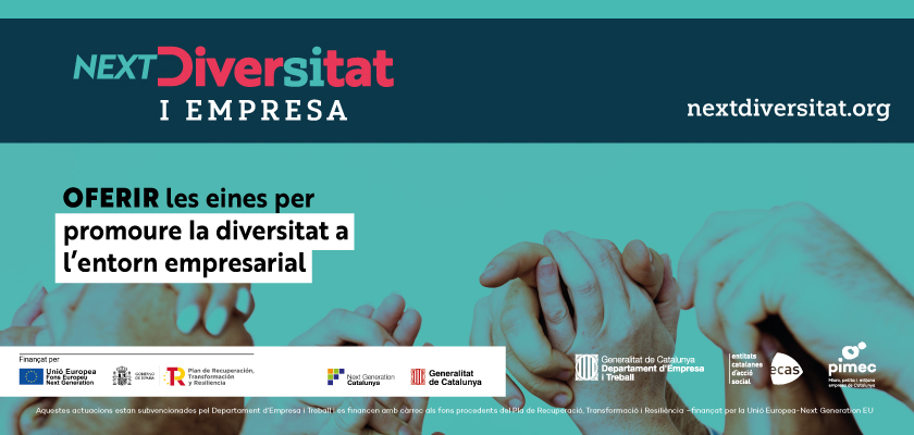 ecasacciosocial's tweet photo. 🚀 En el darrer any el Programa #NextDiversitat ha acompanyat unes 1.200 #PIMES d’arreu de #Catalunya i ha entregat més de 500 Plans de Diversitat per a promoure entorns #empresarials més #inclusius i socialment responsables. ✅ #DiversitatiEmpresa #FonsUECat #NextGenerationEu https://t.co/huqbZbpkM5