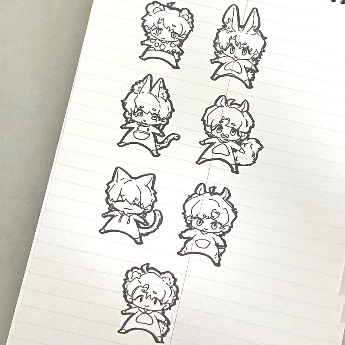 Suling_love's tweet photo. 🐻🐹🐱🐿️🐈🐯🐰
#bts 
#btsfanart 
#BTS https://t.co/gmwt3OyE05