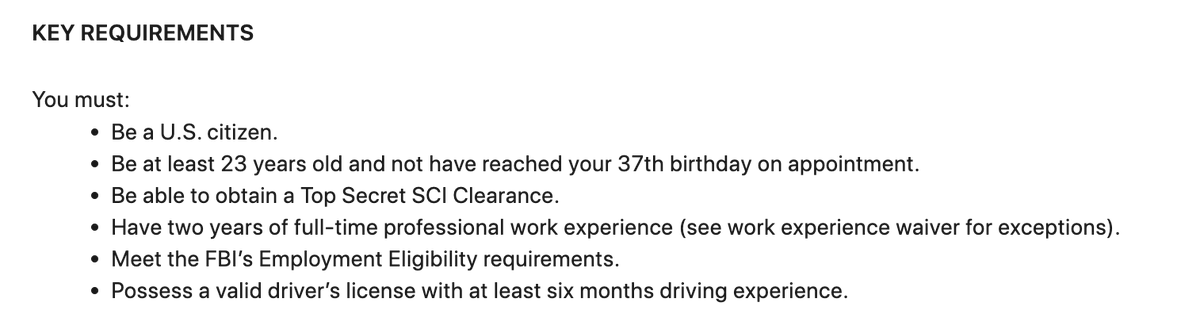 doc_la_rock's tweet photo. LinkedIn keeps sending me this FBI recruiting ad knowing good &amp; well I got distant memories of my 37th bday. Shade thrown. https://t.co/IOd93Itg1M