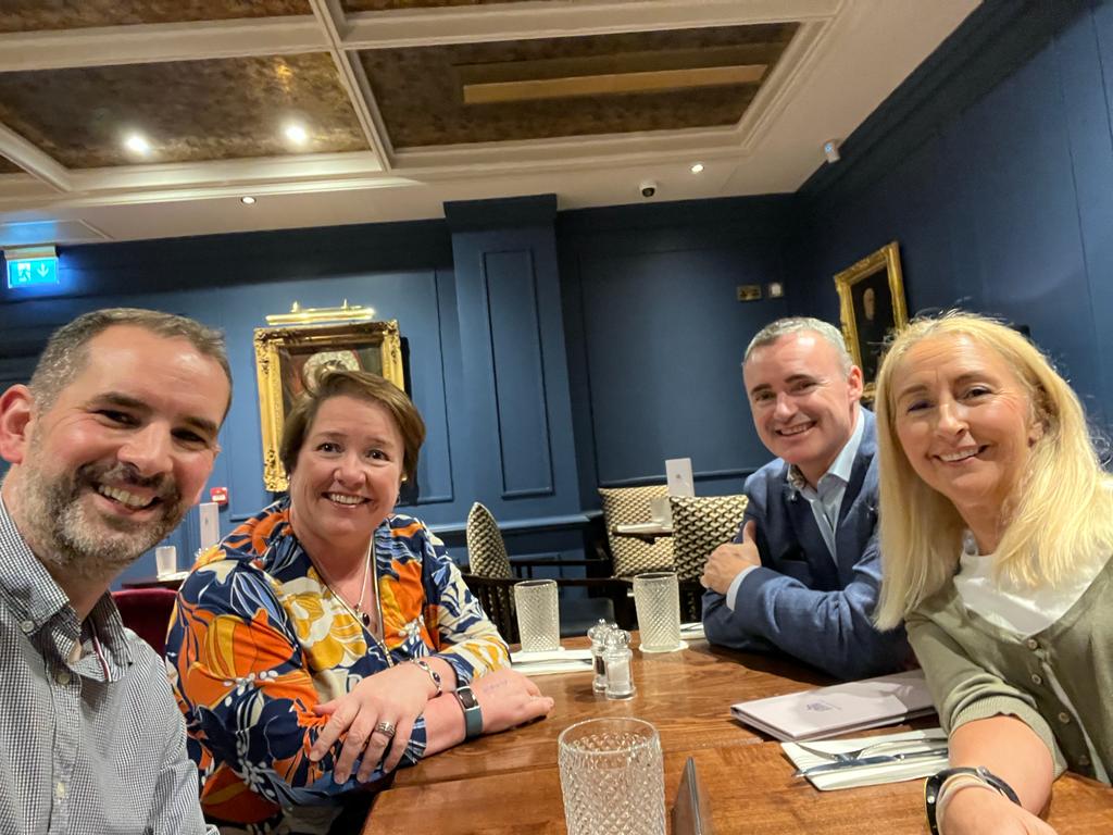 M50Maniac's tweet photo. Lunch at the Davenport Hotel before some off the crew head off to new jobs... and I head off on holidays...

Great work colleagues and friends...

#notions https://t.co/rRrOaMiqQ9