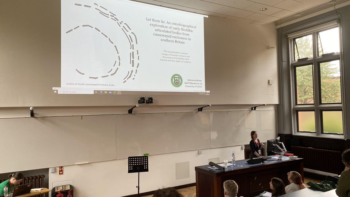 Now we've recovered, we'd like to say a huge WELL DONE to our Masters and PhD students who presented papers and even organised a session at the recent European Association of Archaeologists conference #EAA2023 in Belfast. They all did an amazing job sharing their research.