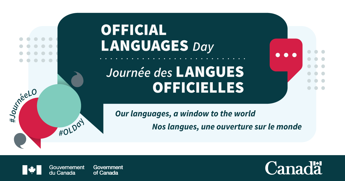 At GAC, we take #OfficialLanguages to heart. The transformation currently underway will increase our official languages capacity and encourage the use of both official languages equally.

Happy #OLDay! 🎉