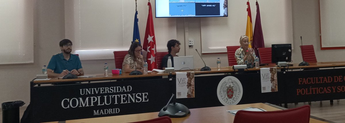 Volvemos de la pausa para comer llenos de energía para comenzar la mesa 'Habitando las redes sociales: metodologías y casos'