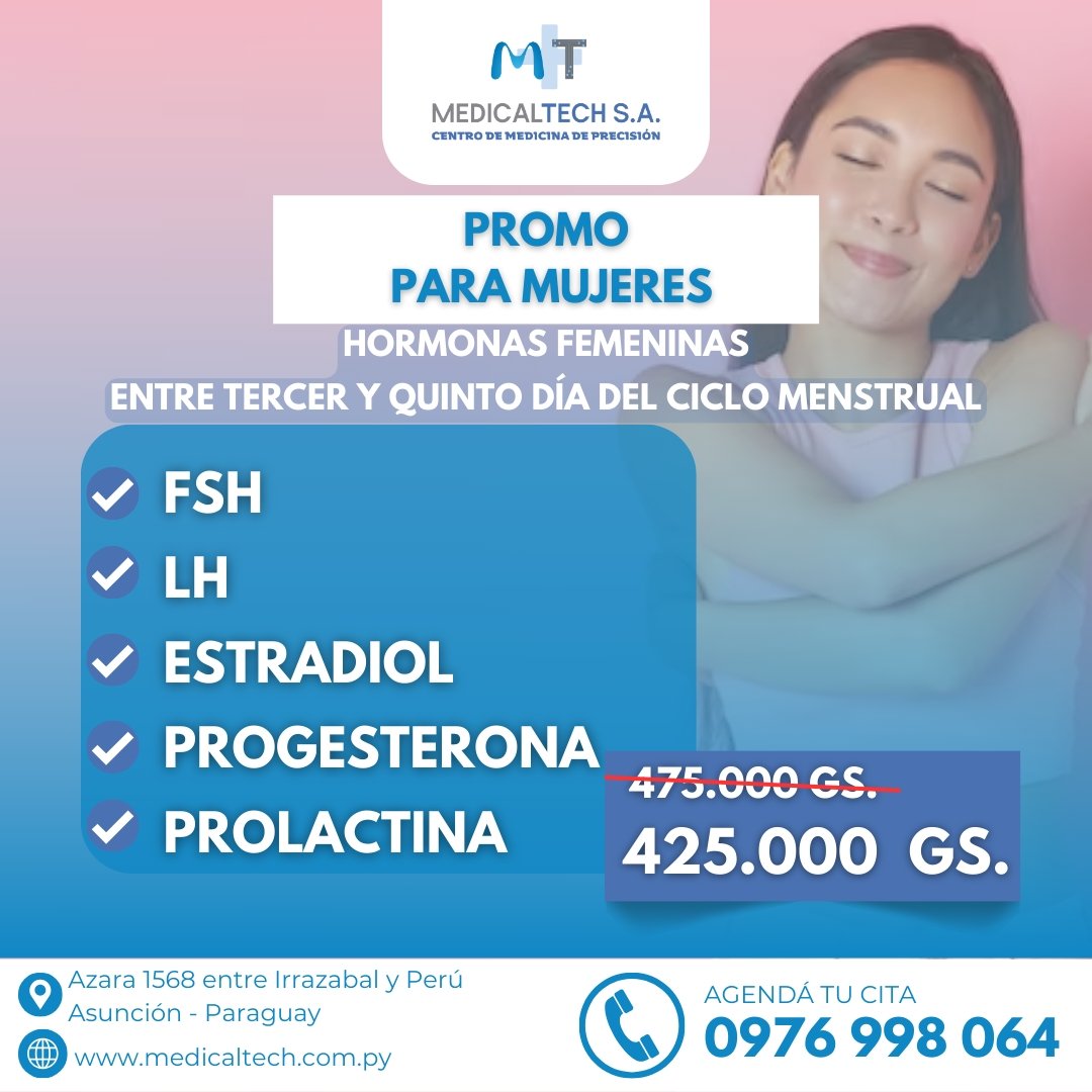 medicaltechpy's tweet photo. Seguimos con más promociones este mes ¡Promos exclusivas para vos!🌺
Para agendar, escribinos a nuestro WhatsApp (0976) 998064 https://t.co/onb5fdgT9J