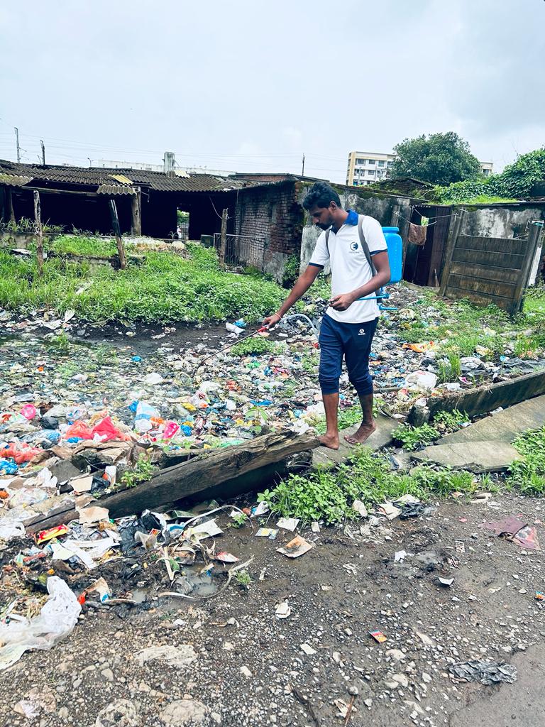 Vapi City area - Anti larval activities, Lime Dusting, Fogging and House to house survey activities. Use mosquito nets, wear full clothes.avoid water  accumalate on in any places or open containers, flower pots, coolers, tyres, garbage heap, coconut shell, plastic cups,etc,