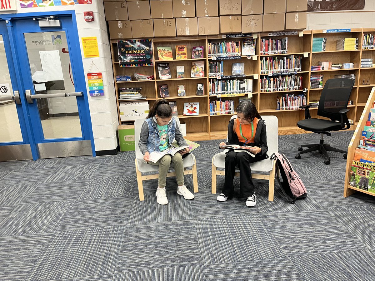 Newcomer Academy Library (@newcomerlibrary) on Twitter photo The <a href="/NewcomerAcademy/">Newcomer Academy</a> welcome strand students visited the library for the 1st time. 👀 at the readers! <a href="/JCPS_LMS/">JCPS Library Media Services Department</a> #JCPSLibrarians The <a href="/NewcomerAcademy/">Newcomer Academy</a> welcome strand students visited the library for the 1st time. 👀 at the readers! <a href="/JCPS_LMS/">JCPS Library Media Services Department</a> #JCPSLibrarians