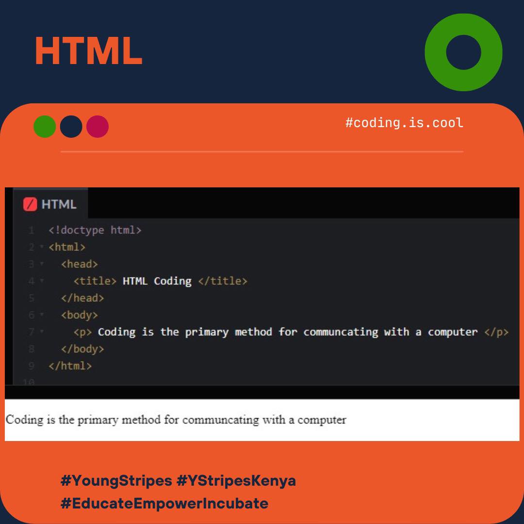 YStripesKenya's tweet photo. #TeachmeThursdays
📷 Did you know?
There are many coding languages and each one has its own style of writing. Scroll on to see some of the most popular coding methods 📷
#codingiscool
#YoungStripes #YStripesKenya #EducateEmpowerIncubate https://t.co/QQVMmMJvvl