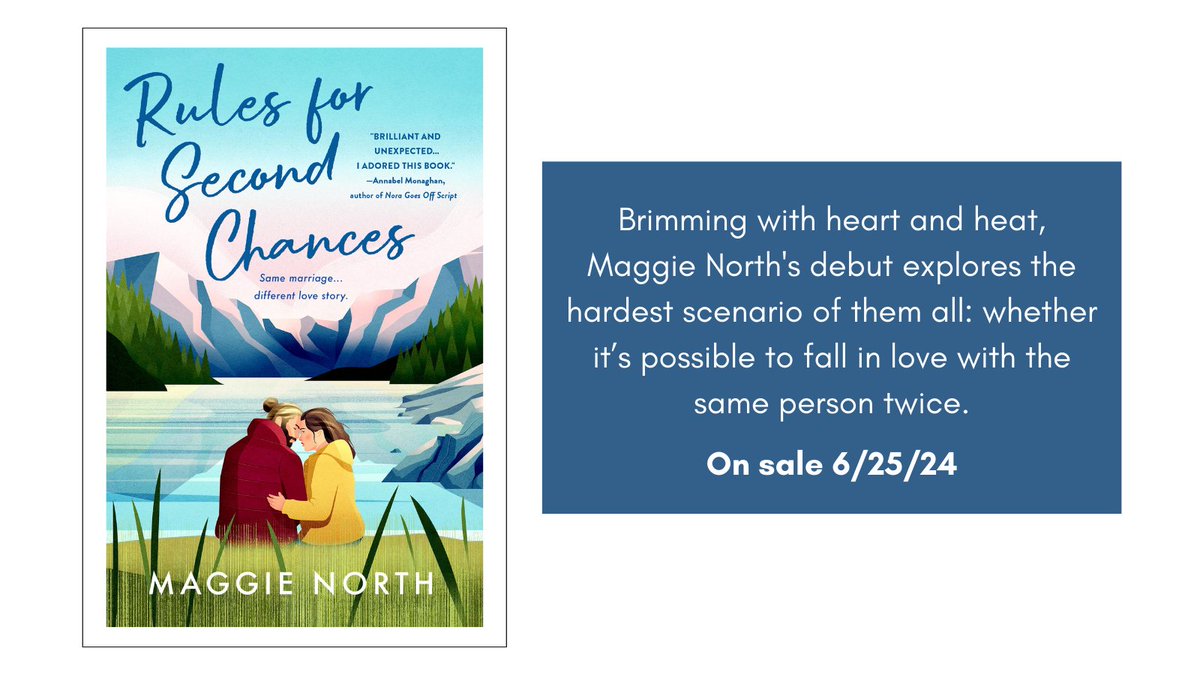 @kisscrafter @bettysbooklist @VirginiaHeath_ Rules for Second Chances by @MNorthAuthor bit.ly/3LgUIh7