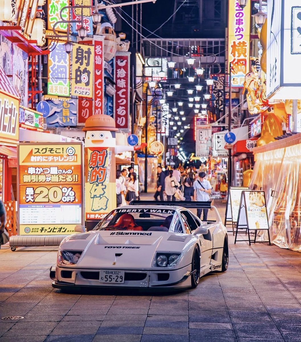 Ferrari F40 in Japan 🇯🇵