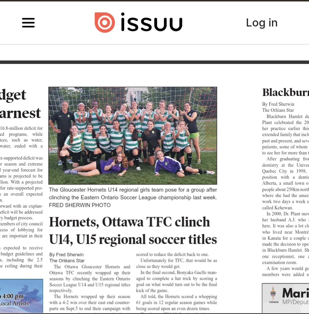 dyeill01ecole's tweet photo. Parlant de nouvelles journalistiques, mon équipe est dans un journal!!!
#Hornets
@FVennePROF #FRL1W https://t.co/6zHmms8Z9m