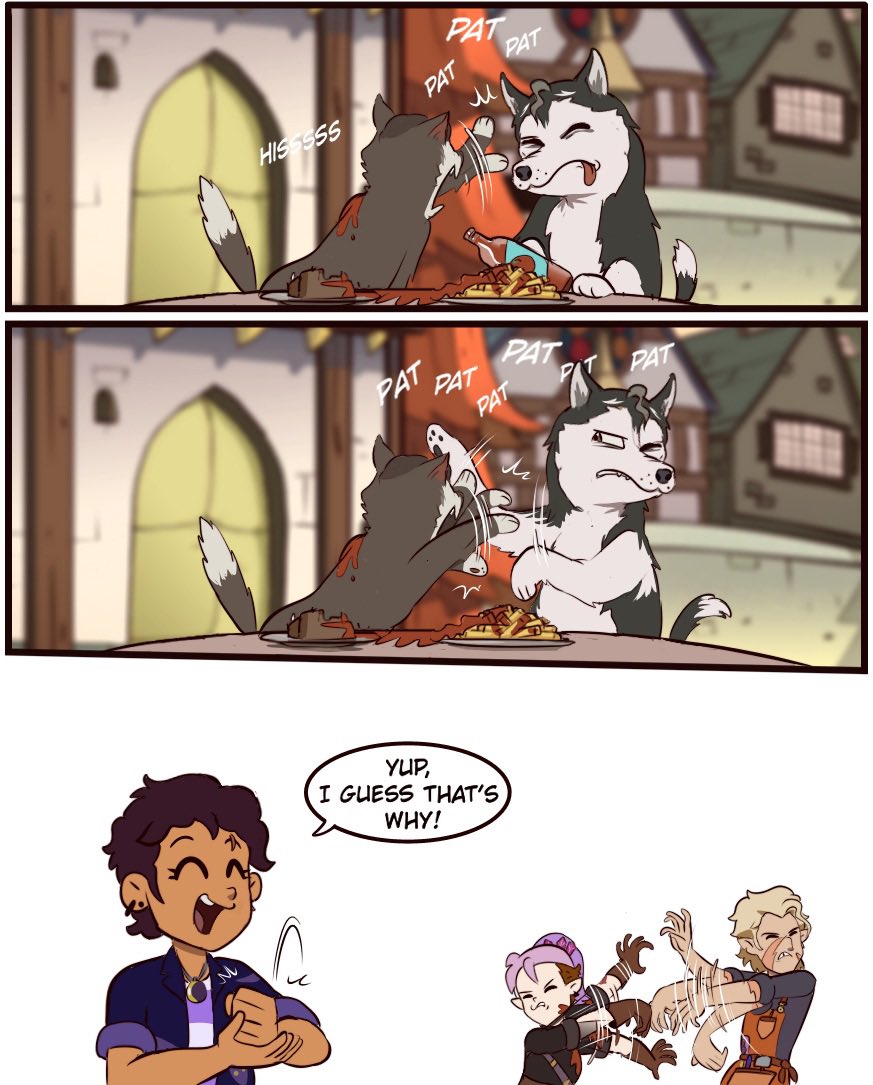 MoringmarkMark's tweet photo. Nature’s Friendenemies #TheOwlHouse #toh https://t.co/BhbQCDckrE