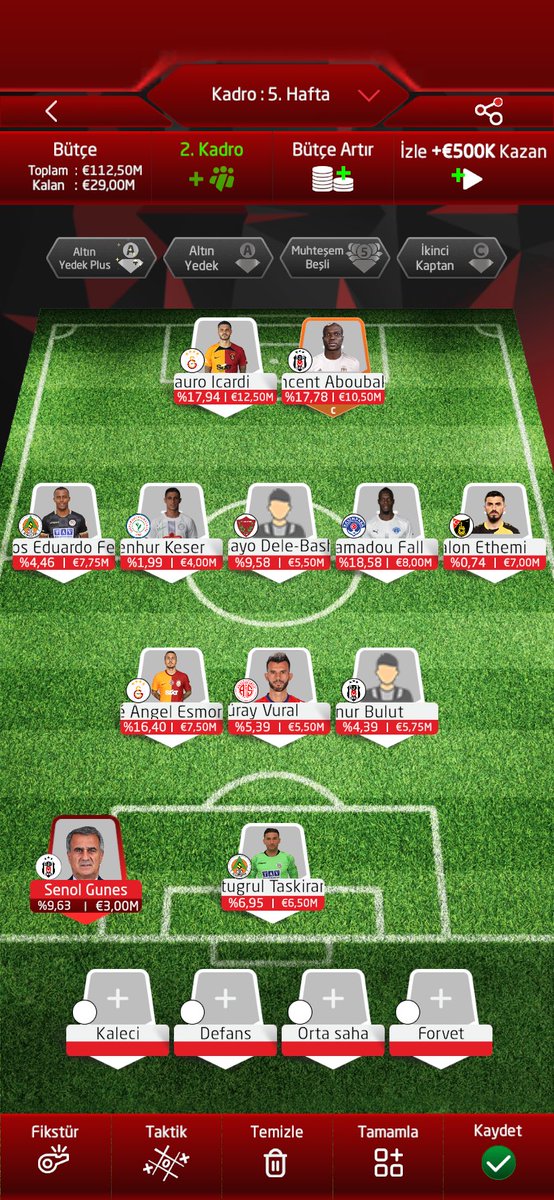 Sosyal Lig’de rüya takımımı kurdum, görmek için hemen tıkla⚽🚀 api.sosyallig.com/r/SL5314140949…