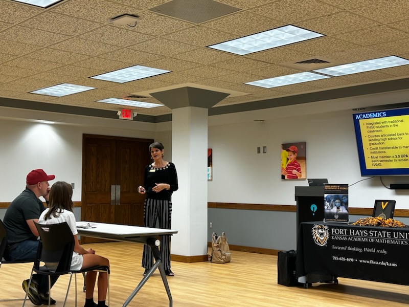 Kansas Academy of Math & Science tweet media