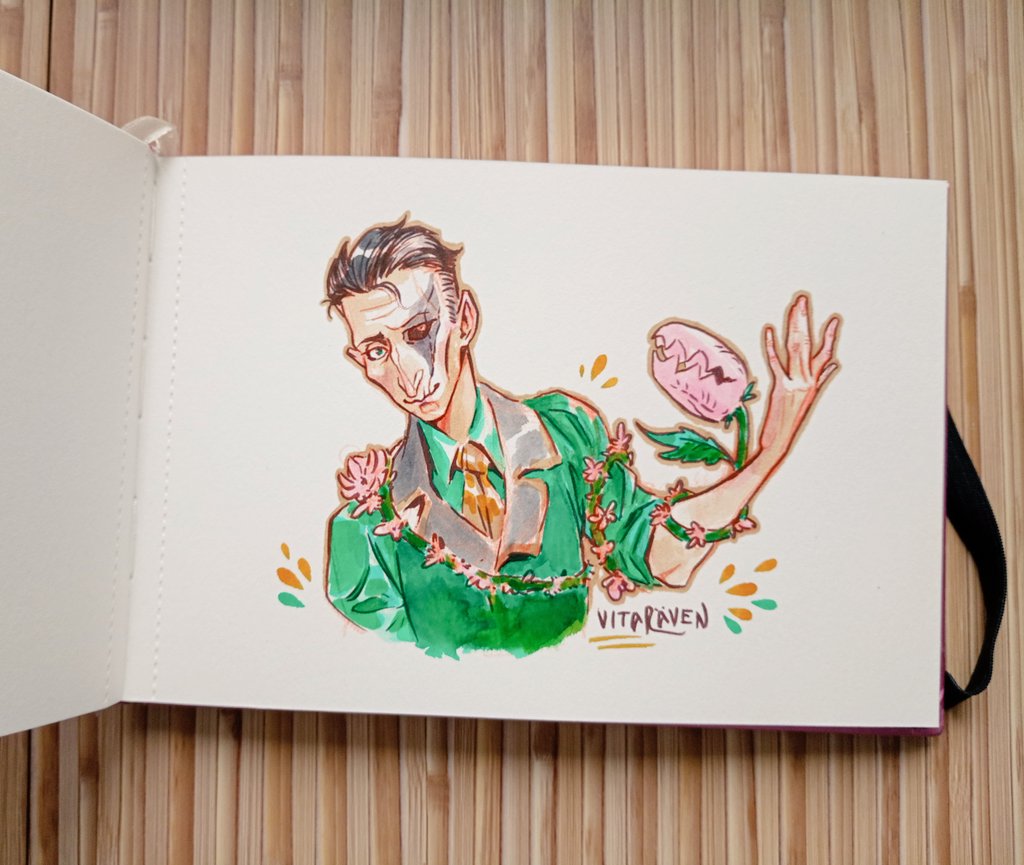 vitaRavenART's tweet photo. I finished it! When I saw cool art with Silco for TFT, I immediately started drawing my own illustration. It seems to me that Silco really loves plants. And green suits him.
#silco #silcoart #silcotft #tft #lol #loltft https://t.co/iuemkR0etd