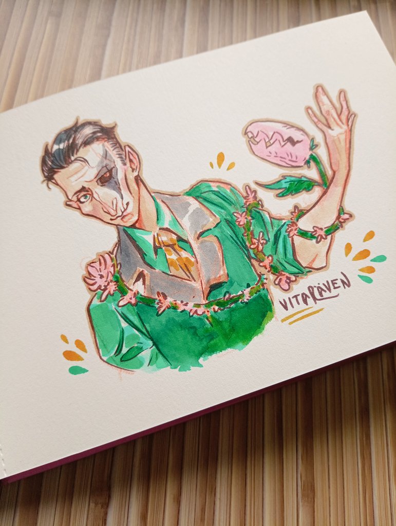 vitaRavenART's tweet photo. I finished it! When I saw cool art with Silco for TFT, I immediately started drawing my own illustration. It seems to me that Silco really loves plants. And green suits him.
#silco #silcoart #silcotft #tft #lol #loltft https://t.co/iuemkR0etd