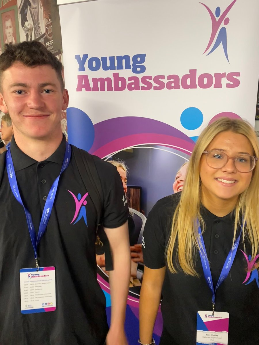 Active_Dalkeith's tweet photo. YOUNG AMBASSADORS 2023

Introducing the @official_DHS YOUNG AMBASSADORS FOR SPORT for 2023. Kitty &amp; Kieran have lots of great ideas ready to put into action!
@Active_Mid 
#yascotland #sportforskills https://t.co/B29CbXw06d
