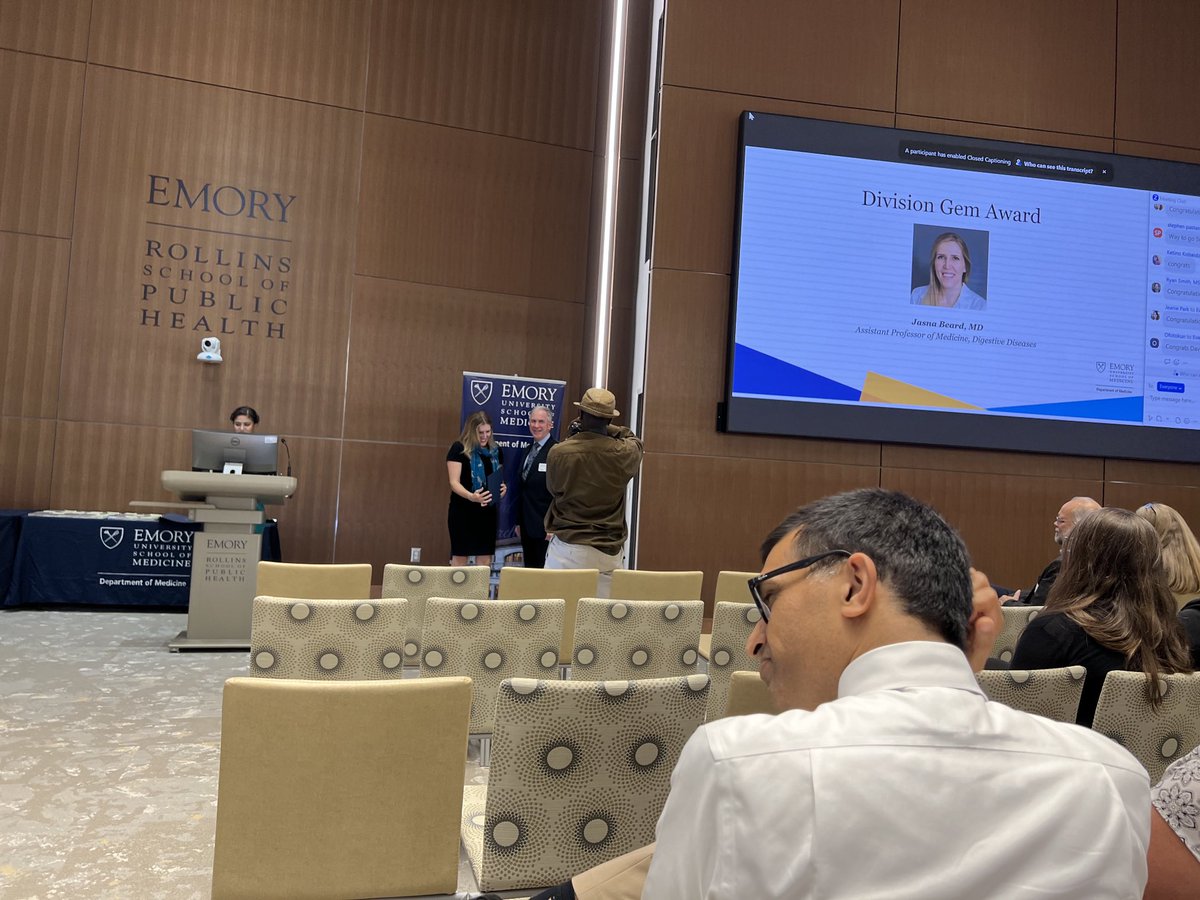 Shanthi Srinivasan, MD (@ssrinivasanmd) on Twitter photo Congrats to our faculty being honored at the DOM awards celebration yesterday! Special shout out to- Anand Shah: DOM Quality achievement award, Jasna Beard: Hidden Gem award and Peijian He: outstanding Scientific Citation award! <a href="/EmoryGastroHep/">Emory Gastroenterology and Hepatology Fellowship</a> <a href="/EmoryDeptofMed/">Emory Department of Medicine</a> Congrats to our faculty being honored at the DOM awards celebration yesterday! Special shout out to- Anand Shah: DOM Quality achievement award, Jasna Beard: Hidden Gem award and Peijian He: outstanding Scientific Citation award! <a href="/EmoryGastroHep/">Emory Gastroenterology and Hepatology Fellowship</a> <a href="/EmoryDeptofMed/">Emory Department of Medicine</a>