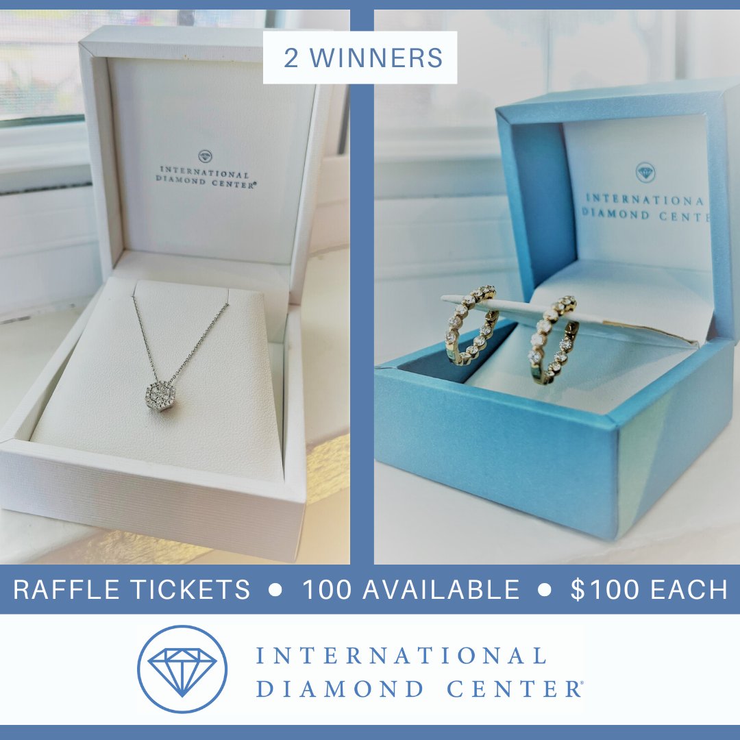 Let's make TWO DREAMS come true with this raffle! No need to be present to win, so even if you aren't attending Dreaming Like It's 1981, you may enter to win this gorgeous diamond necklace or earrings, generously provided by <a href="/ShopIDC/">International Diamond Center</a>! See more items: ow.ly/4kSQ50PKO2z