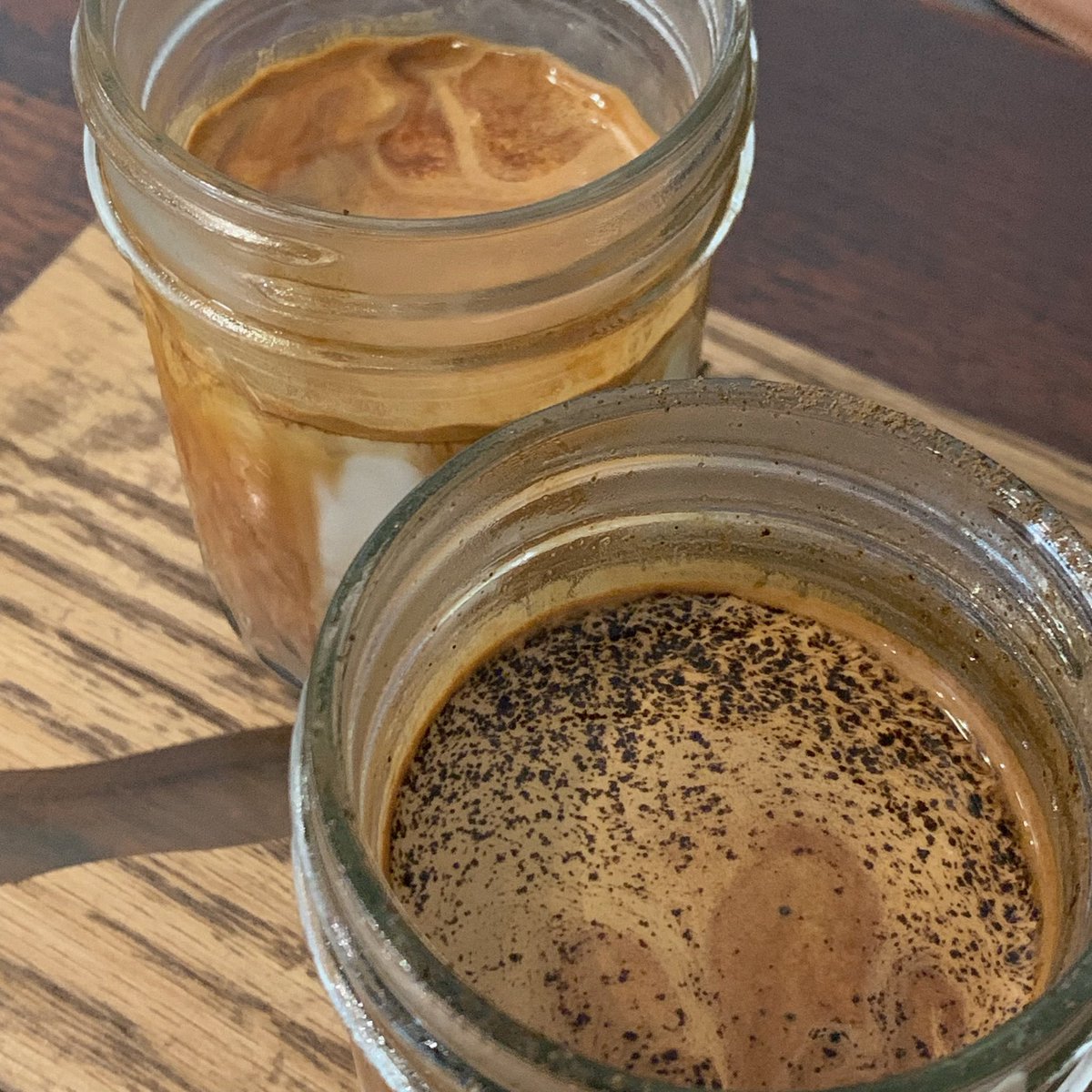 jnesource's tweet photo. We’ve been completely addicted to Dirty &amp; Caramel Macchiato🤍 https://t.co/mGpsCna80J