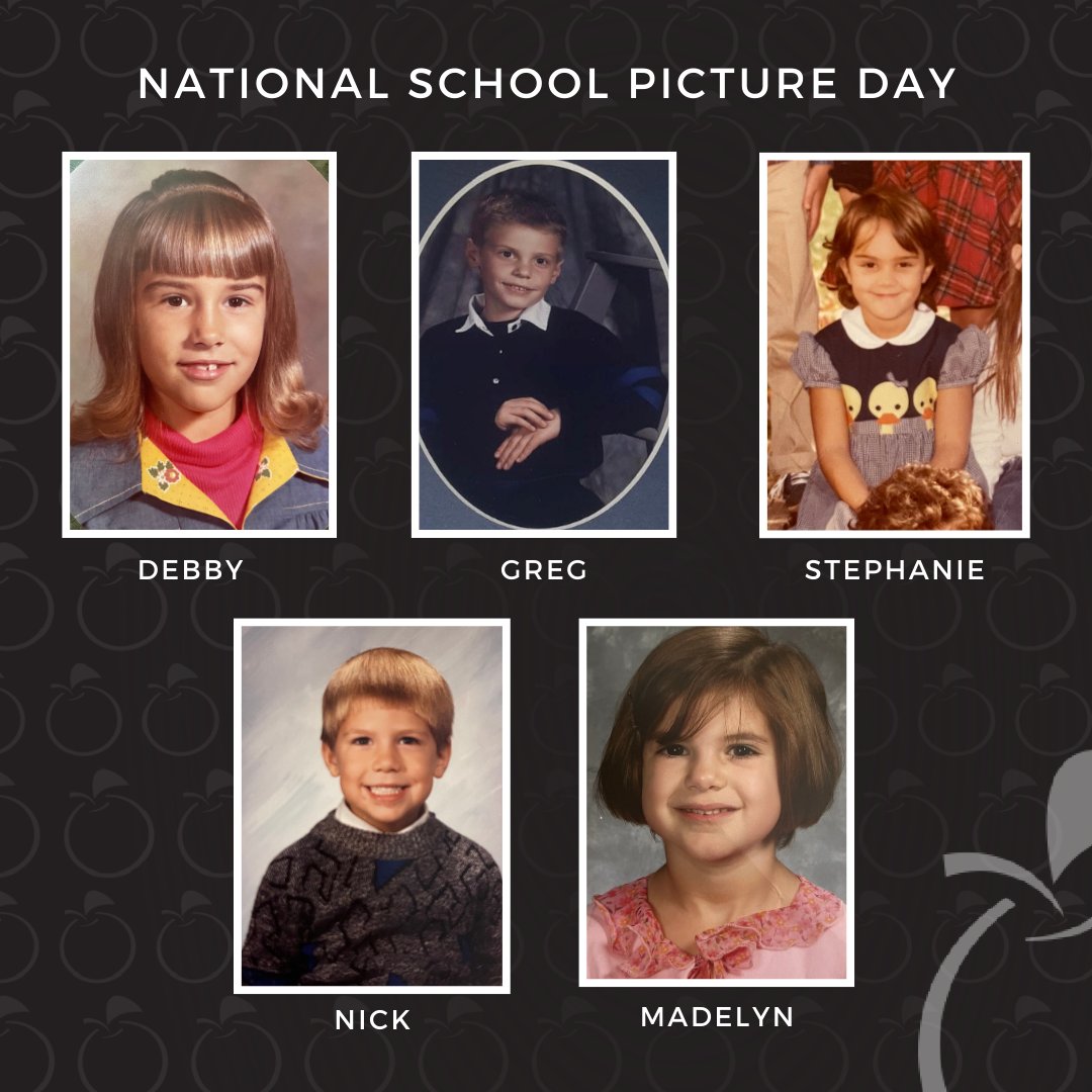 BlackTwigPR's tweet photo. It's #NationalSchoolPictureDay, and we thought it would be fun to throw it back to our school days! See if you recognize the BT team in this blast from the past!  🍎📕 https://t.co/es8Fgfbaie