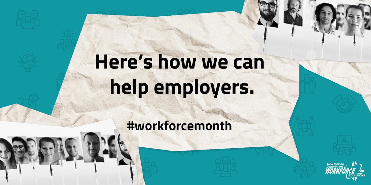 NMDWS's tweet image. Our business is supporting your business! NMWCC offices have dedicated Business Representatives to assist with your hiring needs! Learn more and a full detail of services here: bit.ly/483zIUJ

#NMWorkforceConnection #WorkforceMonth #WorkforceDevelopmentMonth