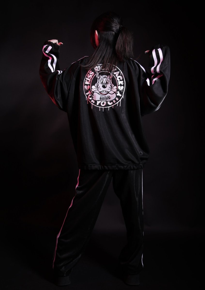KRY & GALFY KRYdeKITA 上のみジャージ 黒 KRYdeKITA」 | KRY clothing