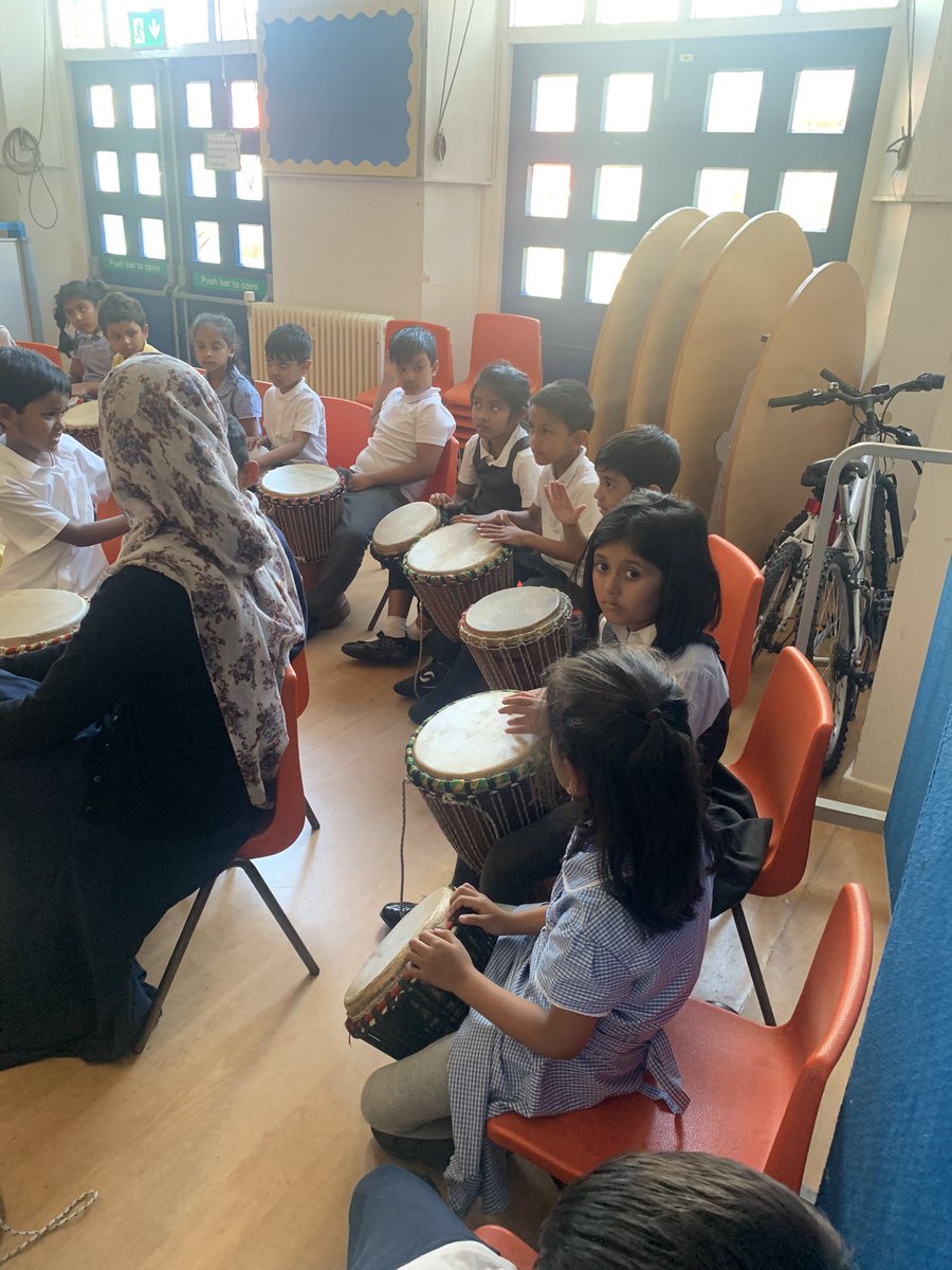 Y1 are learning about old toys in their history lesson, some amazing drumming in Y2 and a science experiment taking place in Y3. So many skills and knowledge being taught.