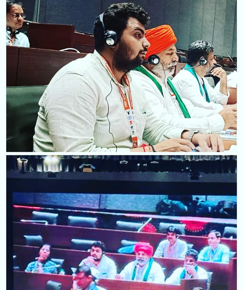 भारतीय किसान यूनियन के राष्ट्रीय प्रवक्ता राकेश टिकैत जी दिल्ली में आयोजित कार्यक्रम global symposium on farmer's Rights को संबोधित करते हुए।
#LaViaCampesina  #RakeshTikait