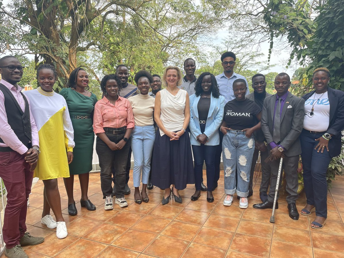 Congratulations to the 🇺🇬 @OneYoungWorld Ambassadors. They will travel to Belfast, 🇬🇧 for a Summit in October this year to engage in learning sharing, & will develop strategies to address some of 🇺🇬’s most pressing challenges. #OYW23