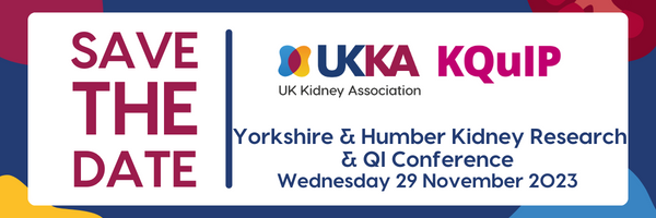ThinkKidneys's tweet photo. Save the Date: Yorkshire & Humber Kidney Research & QI Conference on Nov 29, 2023, in Sheffield! Join us for a day of innovation, research, and collaboration in kidney health. Stay tuned for updates! 🩺💡 # #SaveTheDate #KQuIP https://t.co/Inoe4EFdLY