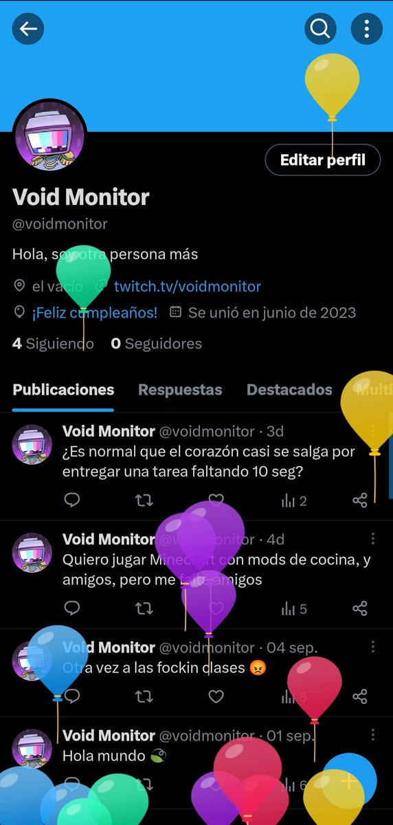 Void Monitor tweet media