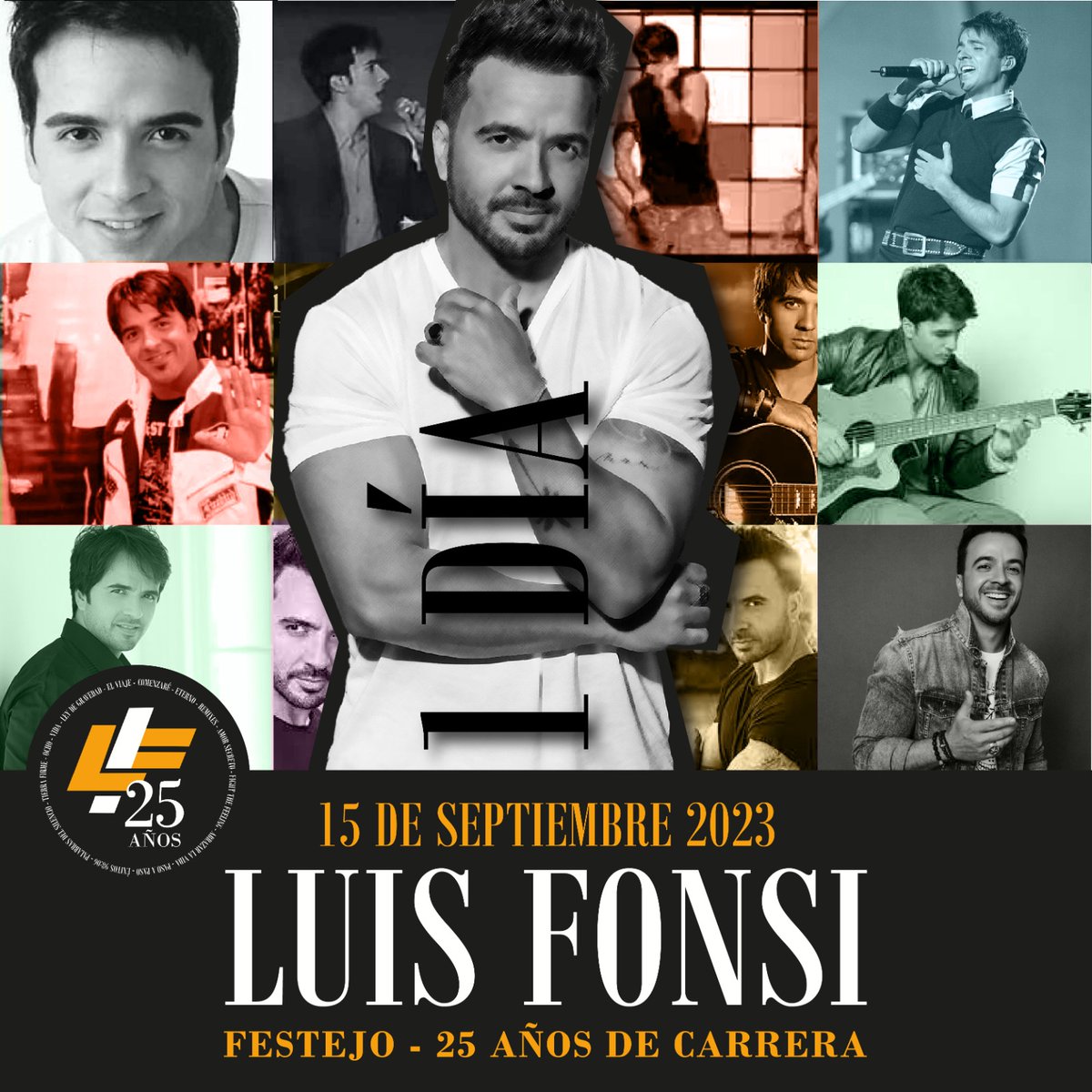 SOLO FALTA UN DIA 
🤩🤩🤩
Y nosotras súper felices 
#LUISFONSI #25AÑOS 
<a href="/LuisFonsi/">Luis Fonsi</a>
<a href="/Fonsisangels/">Fonsi's Angels Arg</a>