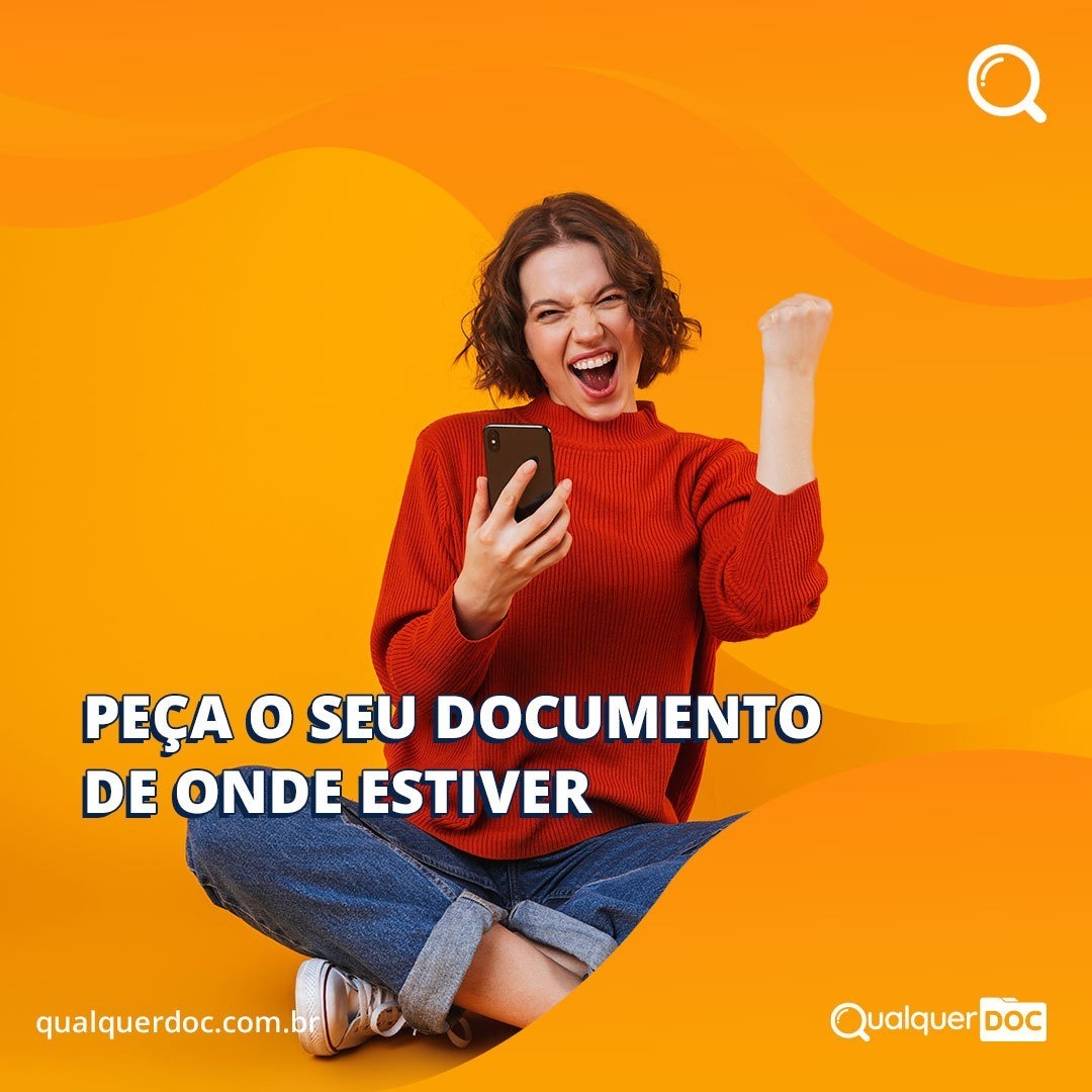QualquerDoc's tweet photo. Com a Qualquer Doc toda a burocracia desaparece! Afinal, com a nossa equipe de especialistas você solicita suas certidões e documentos em cartórios de todo o Brasil e recebe aí na sua casa. https://t.co/1TSoPCbPHM