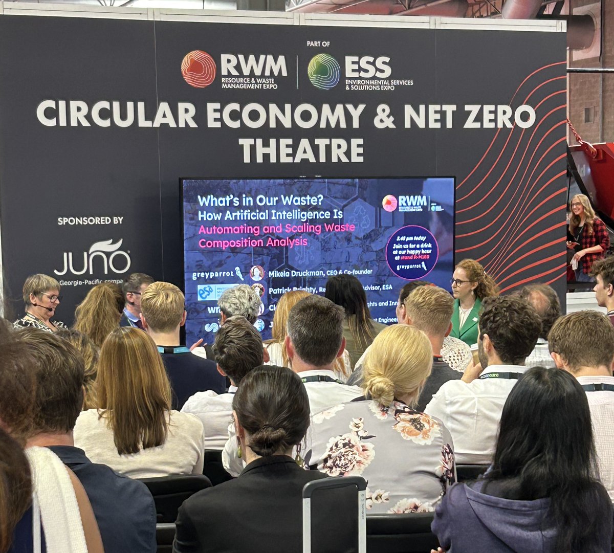 42Technology's tweet photo. We're at Services & Solutions Expo today talking to #instrumentation companies about #technology advances supporting #decarbonisation, the circular economy & how 42T supports their work. Clients we've worked with 👉https://t.co/ispYXXBljD #Environment #Industry #ESS23 #Engineers https://t.co/EED5XVTKx5