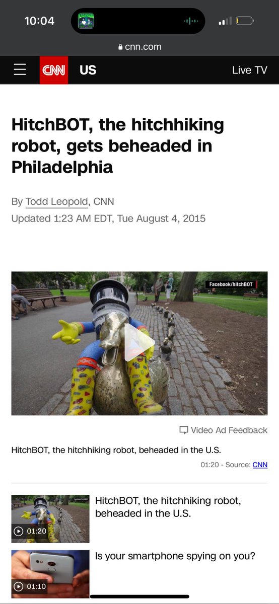 kieran918's tweet photo. @PFTCommenter @DonnieDoesWorld thanks for the beautiful reminder of hitchbot on @MacrodosingPod https://t.co/Ohk4LN1Rl3