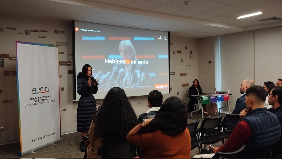 consumer_truth's tweet photo. "El caso @ScotiabankPE #HablemosEnSerio surge de hacer las preguntas 'incorrectas' además de las correctas" La importancia de una buena #Investigacion segun @luolivaresc en el #OPENApeim de @APEIMPeru 

#APEIM #InvestigacionQueInspira #PropositoDeMarca https://t.co/Zjnln7LqTG