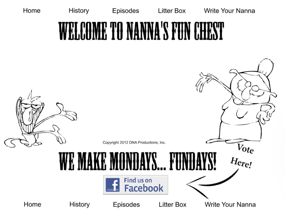 habib987874's tweet photo. Nanna & Lil’ Puss Puss Website
2006 - 2010
Nanna’s Fun Chest Website
2011 - 2014
#NannaandLilPussPuss #DNAProductions https://t.co/j0hdpLS0Cj