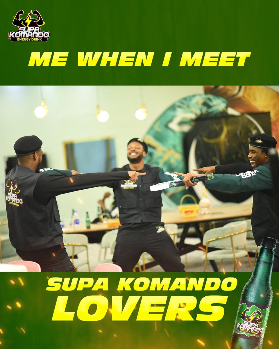 Energy recognizes energy  ⚡🤝🏼⚡

Tag a friend who loves Supa Komando in the comments.

#FireOnWithSupaKomando #TheJumpOff