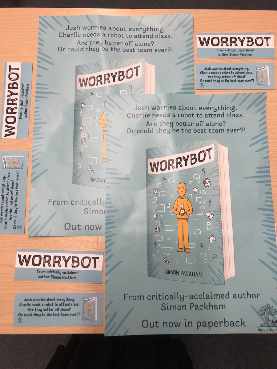 TCA_LRC's tweet photo. We’re looking forward to using these resources alongside the teaching pack for #Worrybot @baldambitions Thank you @readingagency @publishinguclan https://t.co/lAXdTlqdRt