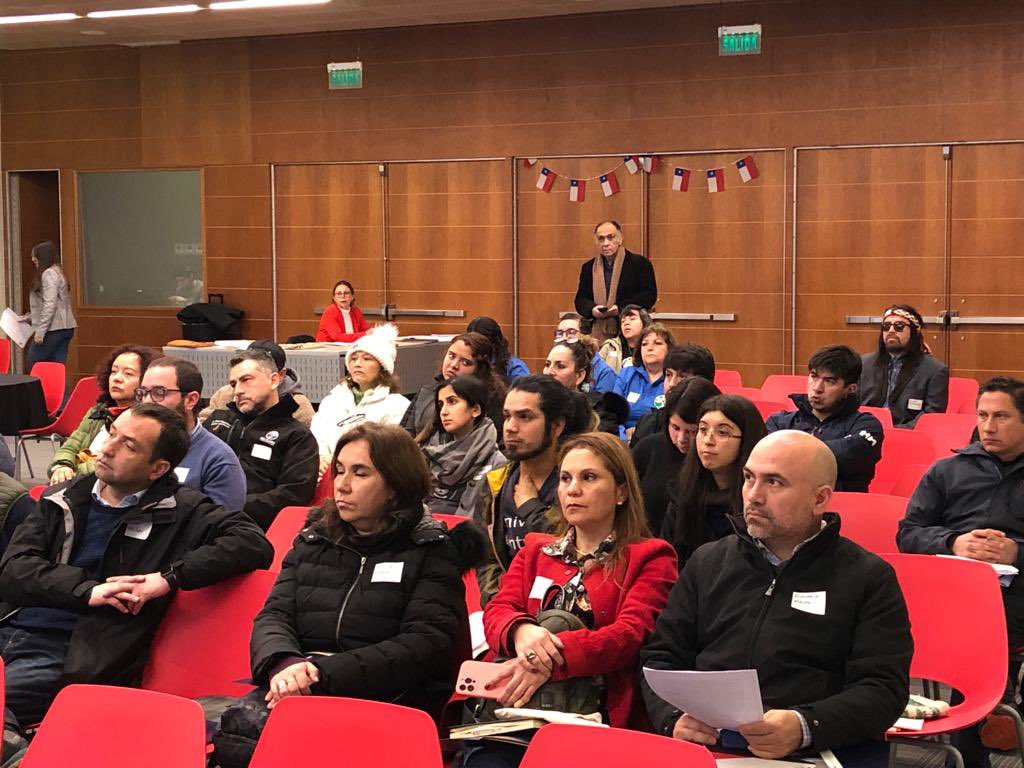 MMAmaule's tweet photo. #MMAInforma 👥 ¡En estos momentos! Nuestra Seremi M.A, Daniela de La Jara , encabeza jornada de Diálogo Participativo de la Modificación de la Ley 19.300 sobre Bases Generales del Medio Ambiente 🌱 actividad que se lleva a cabo en INACAP, sede #Talca https://t.co/WZ3uwMiIF4