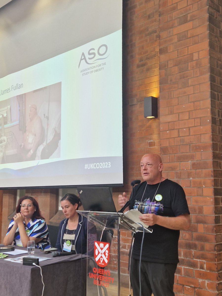 Susie B (@susieb16) on Twitter photo Jimmy from <a href="/ObesityUK_org/">Obesity UK</a> sharing his personal experiences at #UKCO2023
"Despite being overweight I didn't show it bothered me. I became the clown but nobody knows how I felt when I go home"
<a href="/UK_ASO/">Association for the Study of Obesity UK</a> Jimmy from <a href="/ObesityUK_org/">Obesity UK</a> sharing his personal experiences at #UKCO2023
"Despite being overweight I didn't show it bothered me. I became the clown but nobody knows how I felt when I go home"
<a href="/UK_ASO/">Association for the Study of Obesity UK</a>