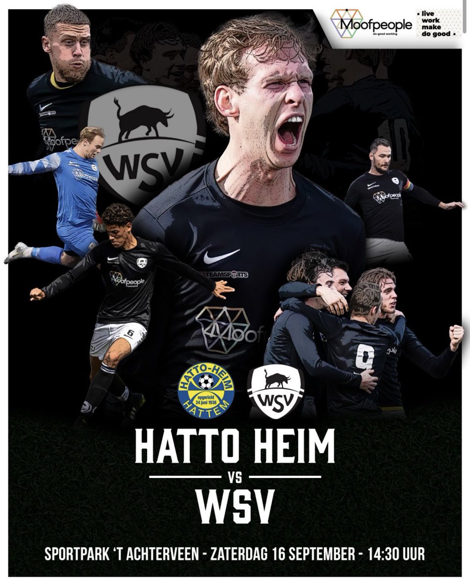 WSV Apeldoorn (@wsv_voetbal) on Twitter photo Aanstaande zaterdag staat de 3e bekerwedstrijd op het programma. Om 14:30 wordt er afgetrapt op het terrein van <a href="/svHattoHeim/">s.v. Hatto-Heim ⚽️</a> . Weten de mannen 9 punten uit 3 wedstrijden de behalen?
( Helaas is er deze dag geen live verslag te volgen… ) Aanstaande zaterdag staat de 3e bekerwedstrijd op het programma. Om 14:30 wordt er afgetrapt op het terrein van <a href="/svHattoHeim/">s.v. Hatto-Heim ⚽️</a> . Weten de mannen 9 punten uit 3 wedstrijden de behalen?
( Helaas is er deze dag geen live verslag te volgen… )