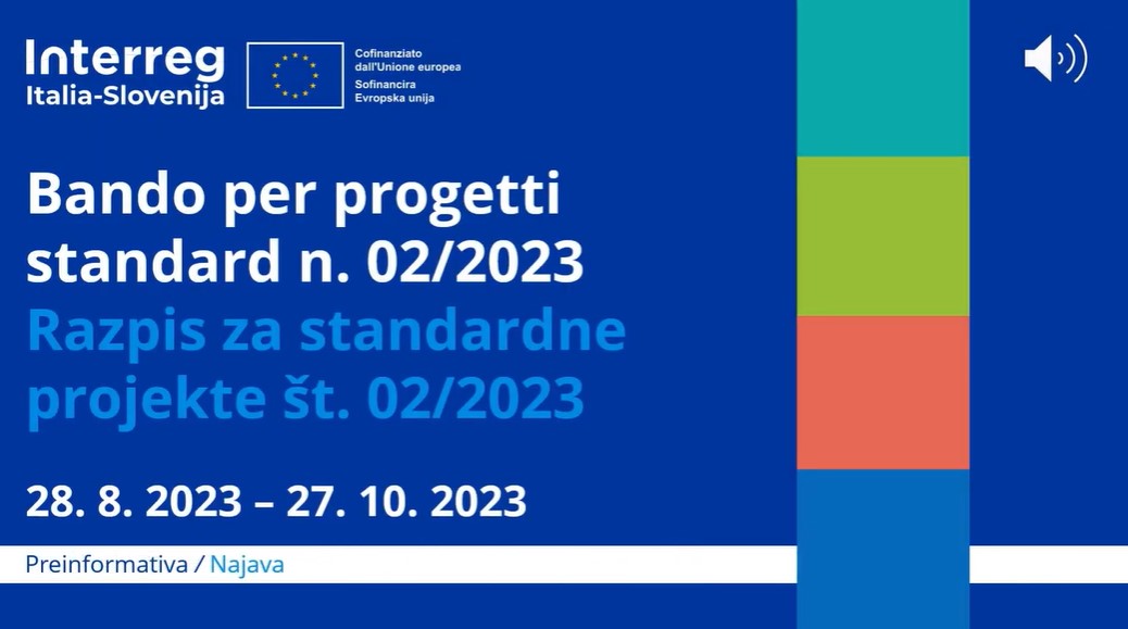 Informest (@informesteu) on Twitter photo #Programmazione2127
📣 Disponibile online il #video di <a href="/InterregITASLO/">InterregITASLO</a> con tutte le #informazioni sul nuovo #bando per progetti standard 2/2023, aperto fino al 27 ottobre 2023!
👉youtube.com/watch?v=sQEgTJ…👈 #Programmazione2127
📣 Disponibile online il #video di <a href="/InterregITASLO/">InterregITASLO</a> con tutte le #informazioni sul nuovo #bando per progetti standard 2/2023, aperto fino al 27 ottobre 2023!
👉youtube.com/watch?v=sQEgTJ…👈