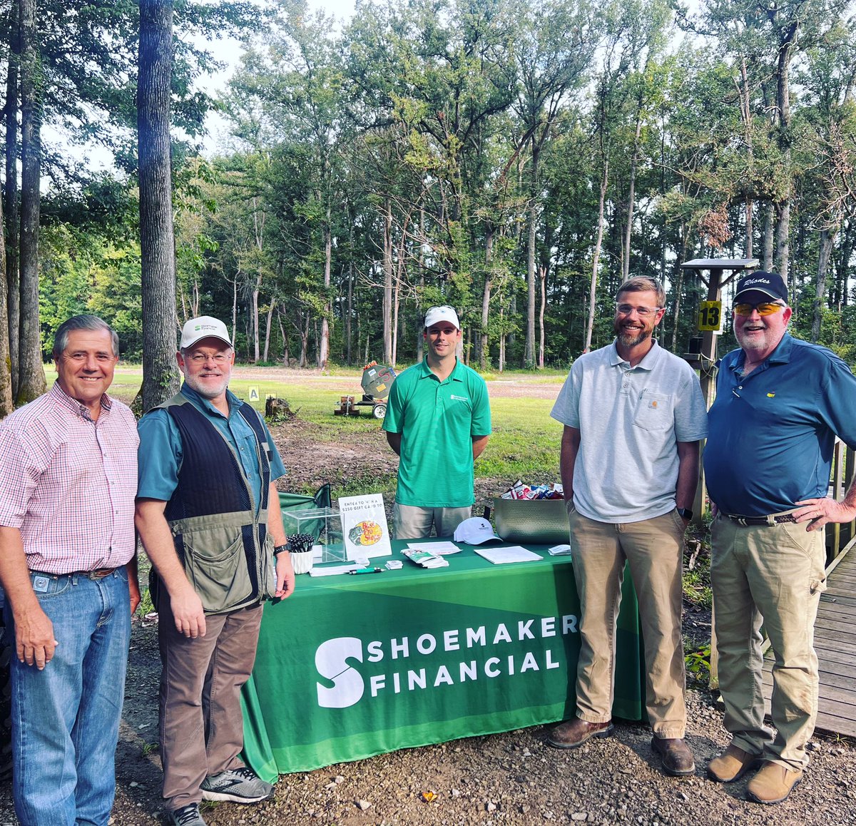 ShoemakerFin's tweet image. David Rochester and Michael Powell teamed up to sponsor a table at this year's West Tennessee ABC Sporting Clays Tournament!

David and his amazing team showed their skills and determination, earning themselves a well-deserved SECOND PLACE! 🥈
