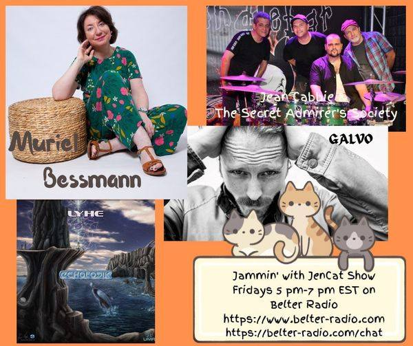 Thanks😽❤️🎶 to @MurielBESSMANN & @webimagineserv2 for sponsoring the Jammin with Jencat for Sept This week Friday, Sept 15, 5-7 ET pm on @BelterRadio belter-radio.com belter-radio.com/chat @GalvoParker @JeanCabbie @lyhe09 Also Airing: @TheDarrenHolla1 @PaytronSaint