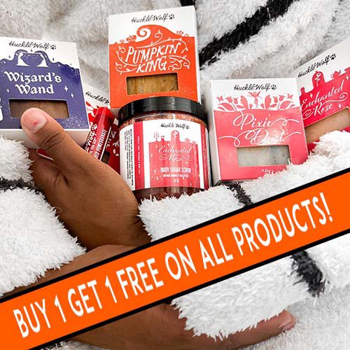 HuckleWolf's tweet photo. Don’t miss out on our BOGO on all products!

Then Park inspired designs and scents all handmade and cruelty free.

Add some character to your skin care with https://t.co/Rio3MecGrc

#bogo #skincare #themepark #handmadesoap #lipbalm #sugarscrub #beautycare #skincareroutine https://t.co/ySoD6D1fhK