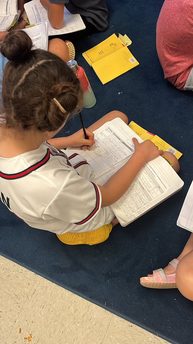 Hanging on her every word-power of the read aloud and using a knowledge based curriculum @ELeducation in 4th ELA using -Love that Dog and knee to knee protocol-they get the gist! @ClassroomWonder @COBB_ELA @lynnblocksidge @duewest_es