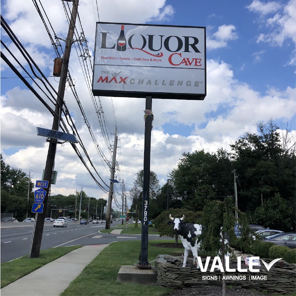 vallesigns's tweet photo. Client: Liquor Cave @liquorcave
Project: Fabrication and Installation of New Faces for Existing Pylon Sign.
Location: Monmouth Junction, NJ.
☎ (516) 408-3440
📍55 Decker St, Copiague, NY 11726
🌐https://t.co/m8msO4ZTBS
#vallesignsandawnings #PylonSigns #Signage https://t.co/7gZyzdUYKH