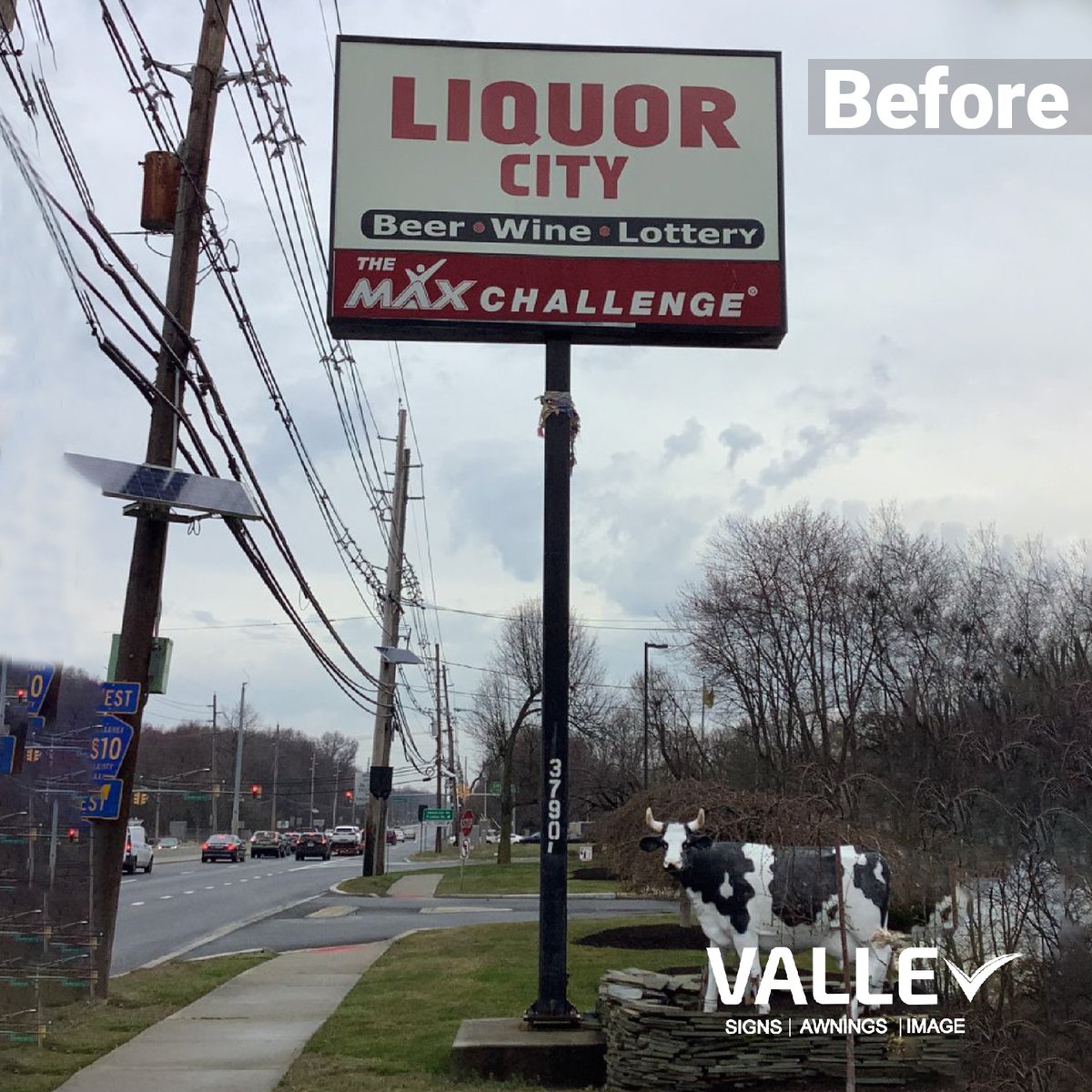 vallesigns's tweet photo. Client: Liquor Cave @liquorcave
Project: Fabrication and Installation of New Faces for Existing Pylon Sign.
Location: Monmouth Junction, NJ.
☎ (516) 408-3440
📍55 Decker St, Copiague, NY 11726
🌐https://t.co/m8msO4ZTBS
#vallesignsandawnings #PylonSigns #Signage https://t.co/7gZyzdUYKH