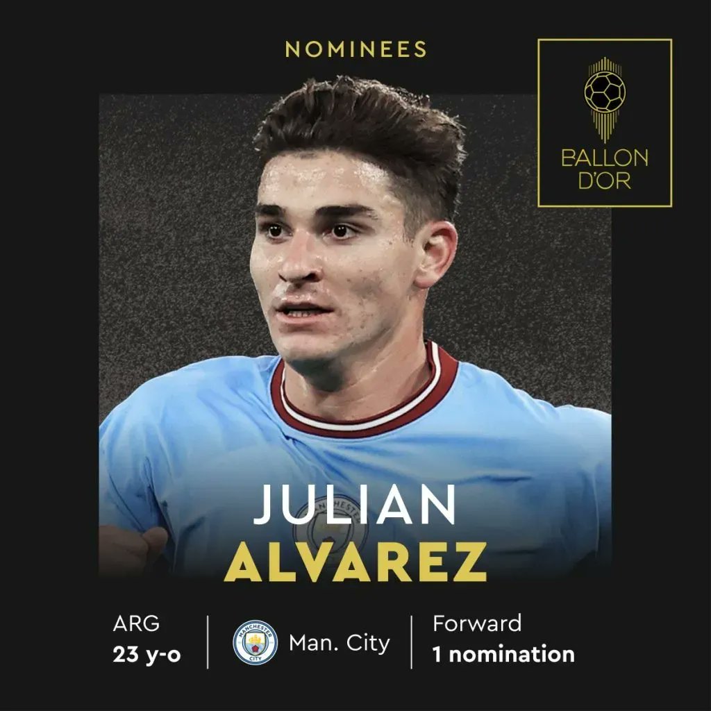 turcocarp's tweet photo. Al tipo lo nominaron a los dos premios más importantes siendo el único que no tiene ganado su puesto como titular indiscutido ni en su equipo ni en la Selección. Lo cual es triplemente meritorio. Julián va camino a ser una leyenda absoluta del fútbol, y él todavía no lo sabe. https://t.co/KGzrgMPLQc